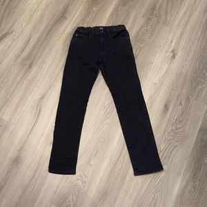 Gap black jeans, Stretch skinny denim girls trousers, Size 14, 13-14years, 155cm